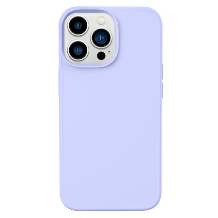 Husa protectie compatibila cu Apple Iphone 14 Pro, Slim, HTPMAG, Camera SuperProtect, Interior din Microfibra, Violet 32.422