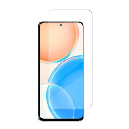 Folie sticla securizata compatibila cu Huawei Honor X8, N.1, 2.5D, 9H, Case Friendly, Edge Boss, Transparenta