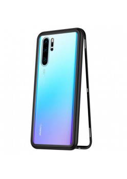 Carcasa360 de grade Magneto, Huawei P30 Pro , Premium, Rezistent la socuri si Folie de protectie cadou, Negru