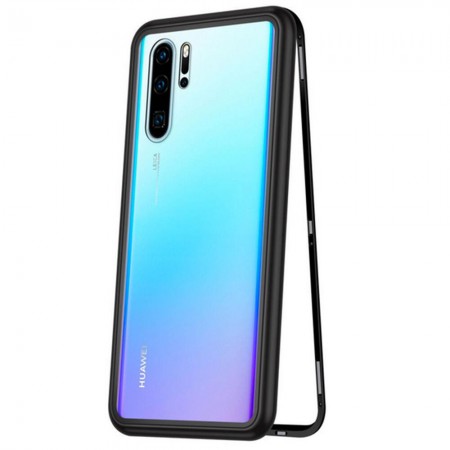 Carcasa360 de grade Magneto, Huawei P30 Pro , Premium, Rezistent la socuri si Folie de protectie cadou, Negru
