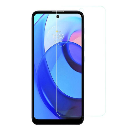 Folie sticla securizata compatibila cu Motorola Moto E30, N.1,2.5D, 9H, Case Friendly, Edge HTPMAG, Transparenta
