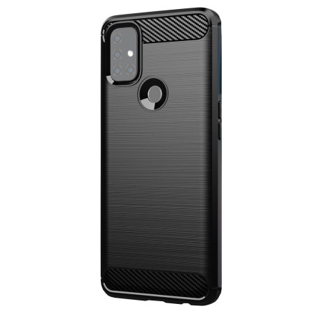 Husa Oneplus Nord N10 5G TPU Carbon - Negru