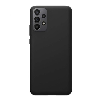 Husa compatibila cu Samsung Galaxy A23 5G, Matte Efect, Camera Ultra Safe, HTPMAG, Black