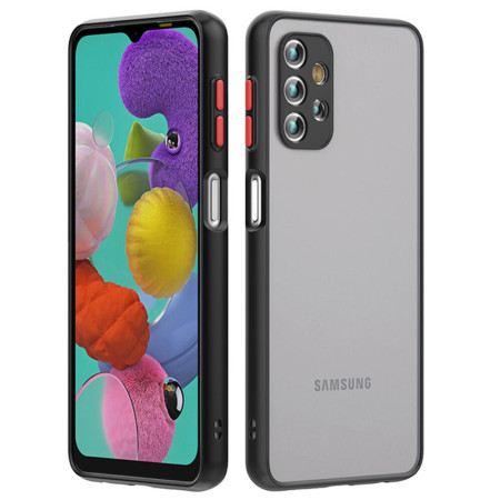 Husa Chroma Techsuit compatibil cu Samsung Galaxy A32 5G, Air Antisoc, Black