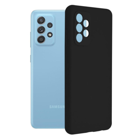 Husa Protectie Compatibila cu Samsung Galaxy A52 / A52 5G / A52S Silicon Negru UltraSlim