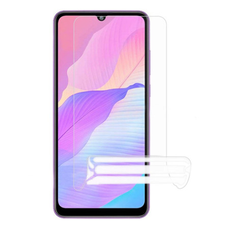 Folie de Protectie compatibila cu Huawei Enjoy 20e, Flexible, Silicon, Protectie Completa,Instalare usoara, Full Glue,Hydrogel HTPMAG®, Transparenta