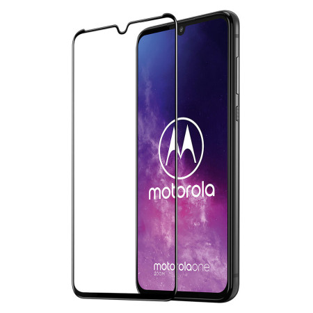 Folie de protectie Tempered Glass - Motorola Moto G9 Play / Moto E7 Plus - Black