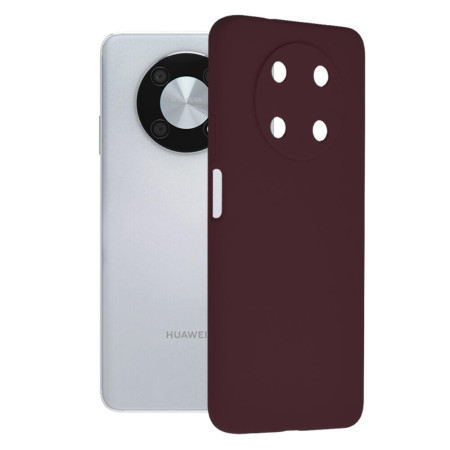 Husa Soft Edge compatibila cu Huawei Nova Y90, Antiamprenta, Interior Microfibra, Camera Extra Pro, Violet