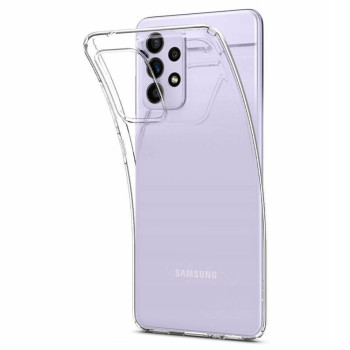 Husa premium compatibila cu Samsung Galaxy A73 5G, Fusion Clear, HTPMAG, Transparent