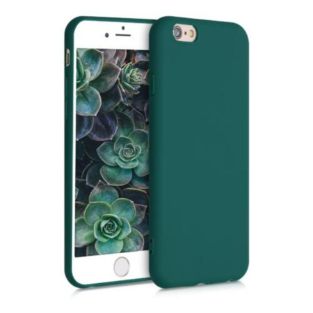 Husa pentru Apple iPhone 6 / iPhone 6s, Silicon, Verde, 35176.184