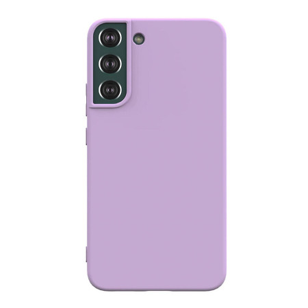 Husa protectie compatibila cu Samsung Galaxy S22 Plus, ultra silm, silicon HTPMAG, Camera SuperProtect, Interior din Microfibra, Orchid 32.422