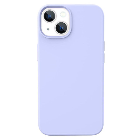 Husa protectie compatibila cu Apple Iphone 14 Plus, Slim, HTPMAG, Camera SuperProtect, Interior din Microfibra, Violet 32.422