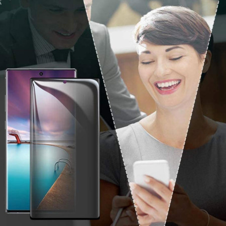 Folie sticla protectie tip Privacy pentru Samsung Galaxy Note 20 Ultra