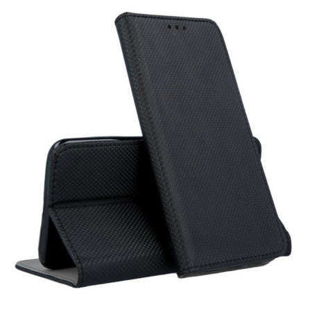 Husa pentru LG K52 Flip On Smart Magnet, Negru