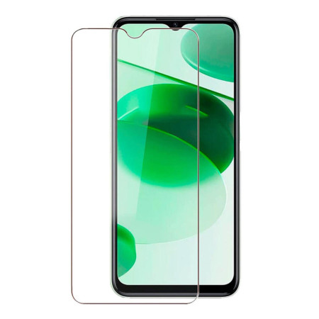 Folie sticla securizata compatibila cu Realme C35, N.1, 2.5D, 9H, Case Friendly, Edge Boss, Transparenta