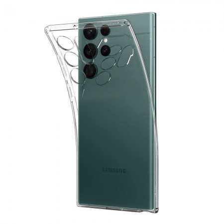 Husa Gel compatibila cu Samsung Galaxy S23 Ultra, Pastreaza Originalitatea, Protectie Camera, Transparent 324.78