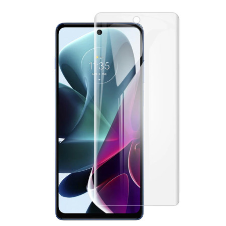 Folie de Protectie compatibila cu Motorola Edge S30, Flexible, Silicon, Protectie Completa,Instalare usoara, Full Glue,Hydrogel HTPMAG®, Transparenta