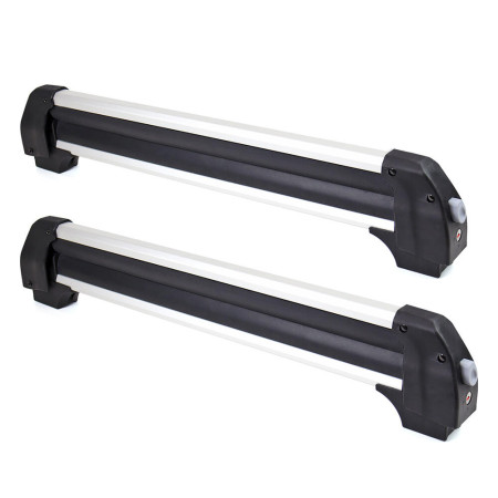 Suport Schi cu prindere pe barele transversale, cu incuietori de securitate, 570mm