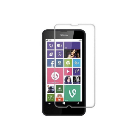 Folie sticla securizata pentru Nokia Lumia 630, 9H, Tempered Glass, Transparenta
