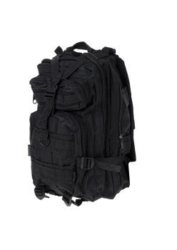 Rucsac Tactic Militar pentru Drumetii pe munte, volum 25l, 5 Compartimente, Negru