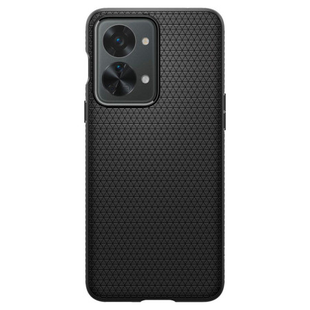 Husa Liquid Fiber compatibila cu Oneplus Nord 2T 5G, Flexibila, Air G, Black