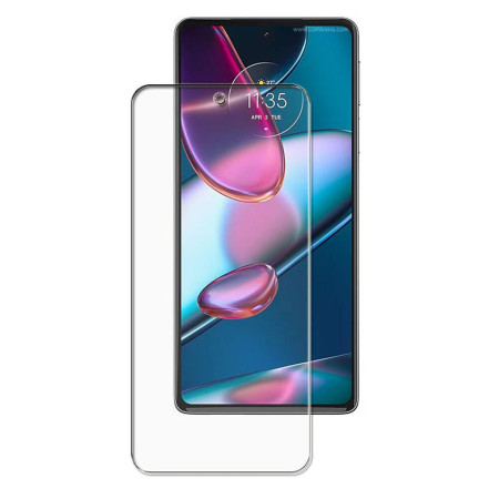Folie sticla securizata compatibila cu Motorola Edge 30 Pro, N.1, 2.5D, 9H, Case Friendly, Edge Boss, Transparenta