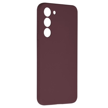 Husa Soft Edge compatibila cu Samsung Galaxy S23 Plus, Antiamprenta, Interior Microfibra, Camera Extra Pro, Violet