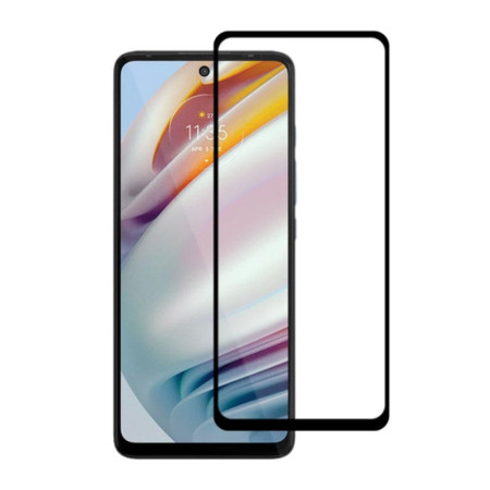 Folie sticla securizata Compatibila cu Motorola E30, Pro CFP1, Full Glue, Lipire Completa, 9H,HTPMAG, Neagra