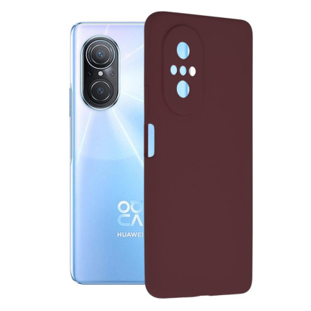 Husa protectie compatibila cu Huawei Nova 9 SE, HTPMAG, Camera SuperProtect, Interior din Microfibra, Violet 32.422