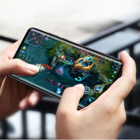Husa cu Baterie Power Pro compatibila cu Huawei Mate 40 Pro - 4800mAh - Black