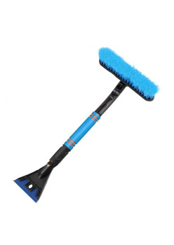 Racleta auto de gheata, Scraper CX 001, 64-80cm, Telescopic 830mm, Albastru