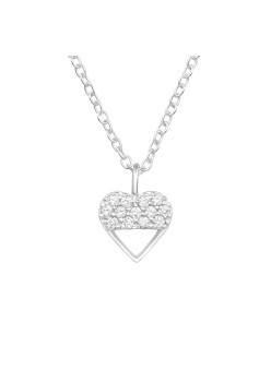 Colier Inima - Argint 925, Silver