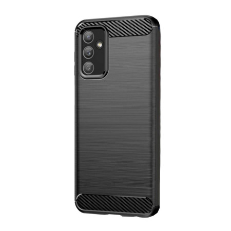 Husa Carbon Fiber compatibila cu Samsung Galaxy M23, Flexibila, HTPMAG Protect 421.21, Black