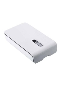 Sterilizator UV Alb pentru telefoane, cu functie difuzor aromatherapy si incarcare USB, HTPMAG, Alb