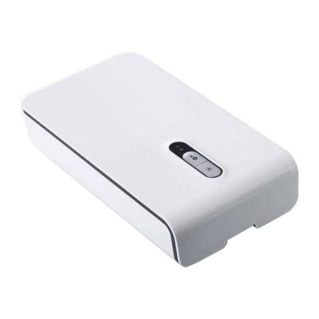 Sterilizator UV Alb pentru telefoane, cu functie difuzor aromatherapy si incarcare USB, HTPMAG, Alb