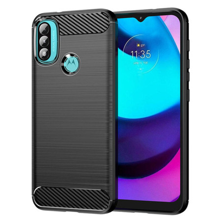 Husa din silicon pentru Motorola Moto E20 / E40, Techsuit - Negru