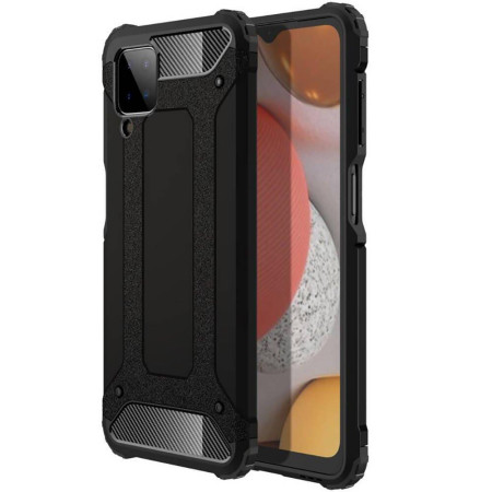 Husa compatibila cu Samsung Galaxy A12 Tech-Protect Armor Neagra