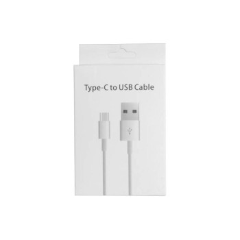 Cablu de date GX07-4 USB la Type-C 1m, Pro Quality HTPMAG, White