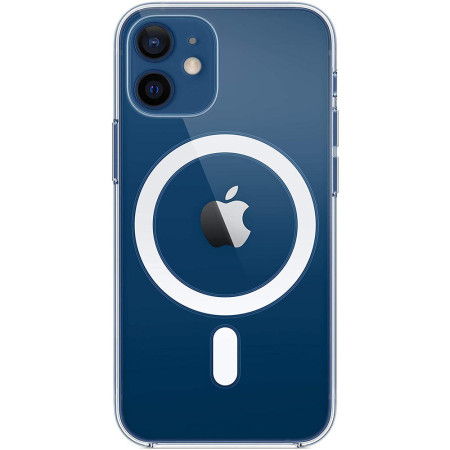 Husa de protectie PlanetPhone transparenta, slim, tip MagSafe compatibila cu iPhone 12/iPhone 12 Pro