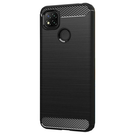 Husa Xiaomi Redmi 9C TPU Carbon - Negru
