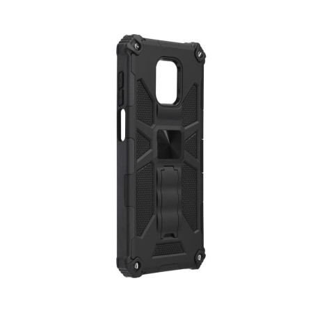 Husa Blazor compatibil cu Xiaomi Redmi Note 9S / Note 9 Pro / Note 9 Pro Max, Grip, Spate Magnetic, Black