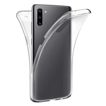 Husa HTphone Full TPU 360 V2 pentru Samsung Galaxy Note 10 Plus, Transparent