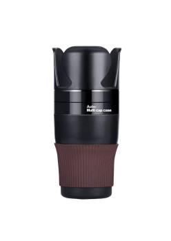 Suport Auto Multifunctional Optim 5-in-1, Smart Cup, Ochelari, Telefon, HTPHONE, Brown