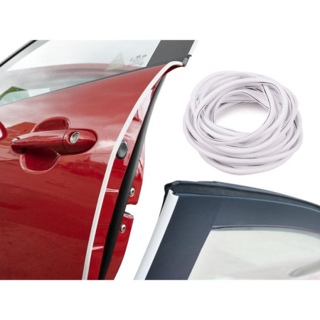 Banda de protectie muchii caroserie, 5m, Optim Travel, Alb