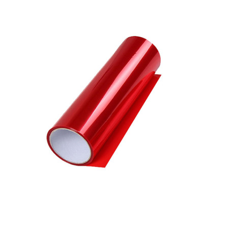Folie Protectie Auto Faruri si Stopuri, Rezistent la UV, 62cm x 100cm, Rosu