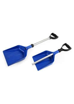 Lopata rabatabila pentru curatare auto ax din aluminiu, pliabila, sistem de asamblare rapida EXTRA-CLICK