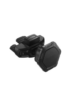 Suport auto cu rotire 360 pentru telefoane, Fanta CD, Universal, Prindere Ferma si Sigura, High Quality, Magnetic, Negru
