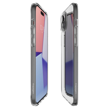 Husa pentru iPhone 15 - Spigen Liquid Crystal - Clear