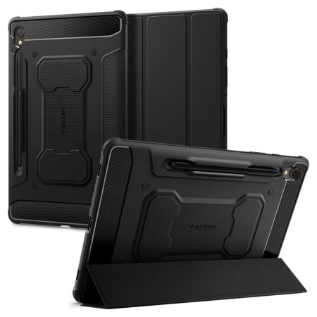 Husa pentru Samsung Galaxy Tab S9 - Spigen Rugged Armor Pro - Black