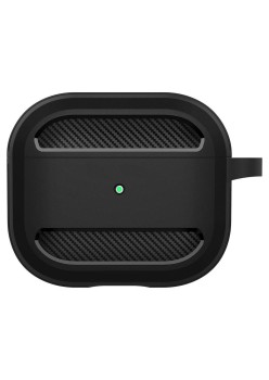 Husa de protectie compatibila cu Apple Airpods 3 2021, 101PRO, Onyx HTPMAG, Negru